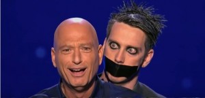 Create meme: got talent, America's got talent tape face, America's got talent