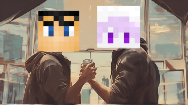 Create meme: Alex minecraft, steve minecraft's head, Vladus in minecraft