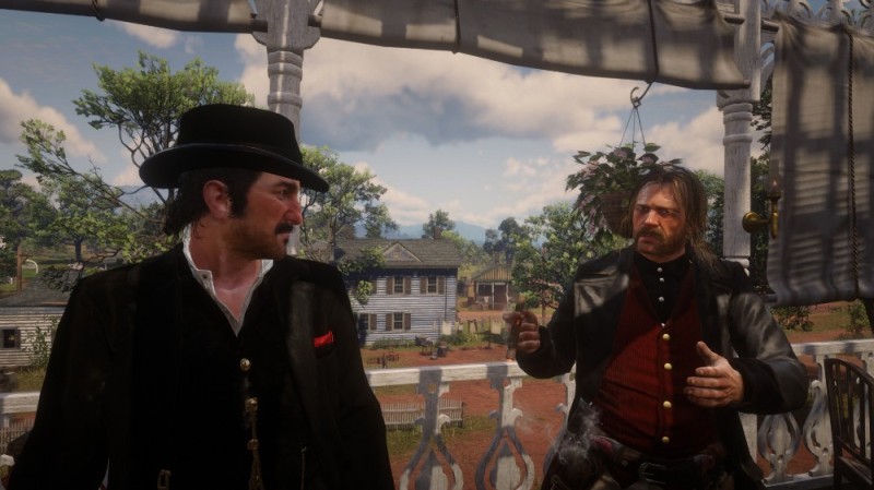 Create meme: red dead redemption 2, Arthur Morgan and Dutch Van der Linde, red dead redemption 2 dutch van der linde