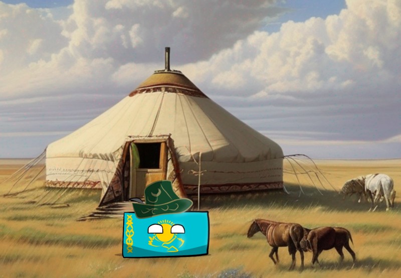 Create meme: The yurt is the dwelling of the Tuvan nomads, The yurt is the dwelling of the peoples of the steppes, yurt dwelling