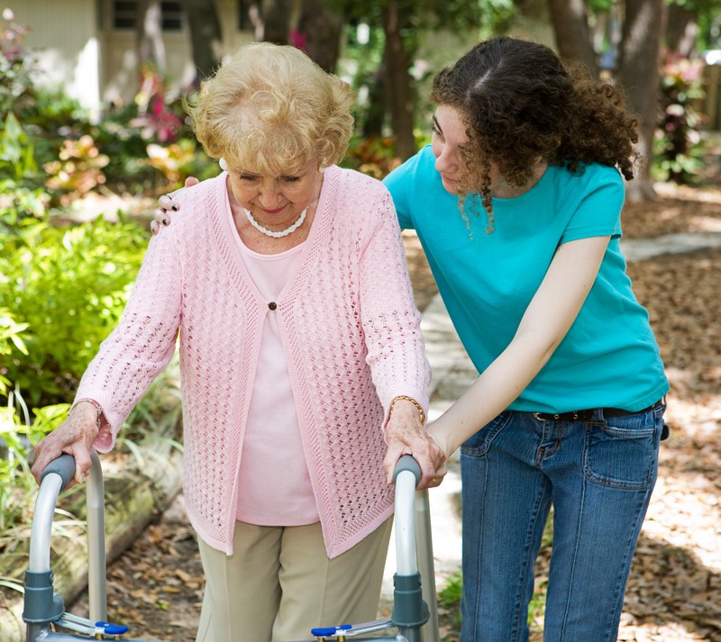 Create meme: sure grandma meme, helping grandma, baby sitter