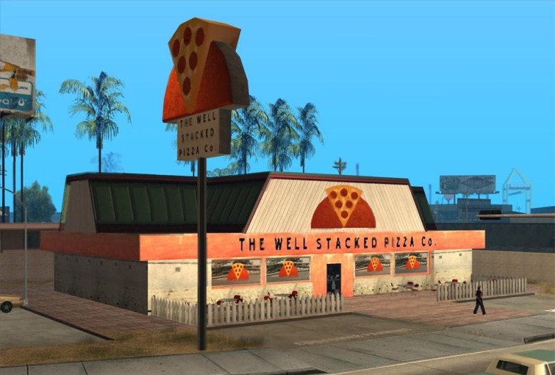 Create meme: idlewood gta sa, gta Pizzeria, GTA San andreas diner