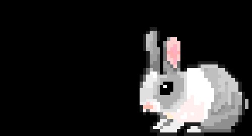 Create meme: rabbit cat, the pixel hare, rabbit 