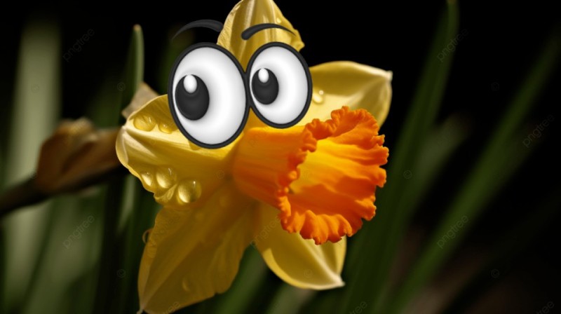 Create meme: narcissus yellow, jonquil's yellow narcissus, narcissus flower