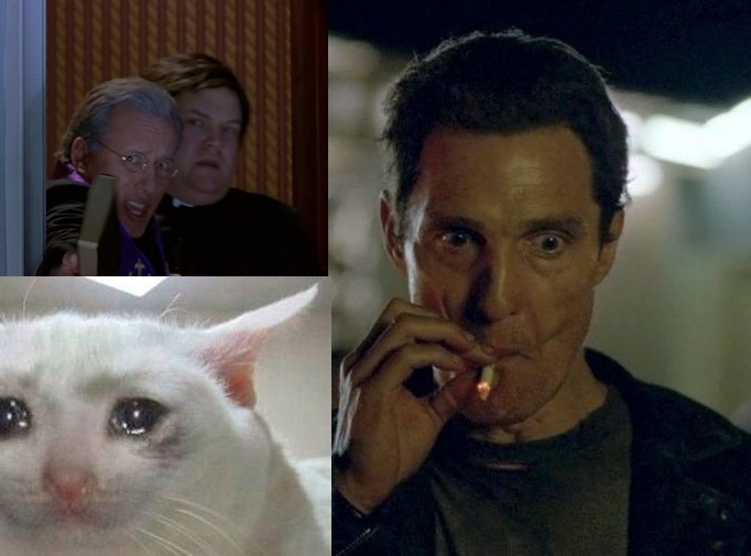 Create meme: McConaughey with cigarette meme, McConaughey smokes meme, Matthew McConaughey smokes meme