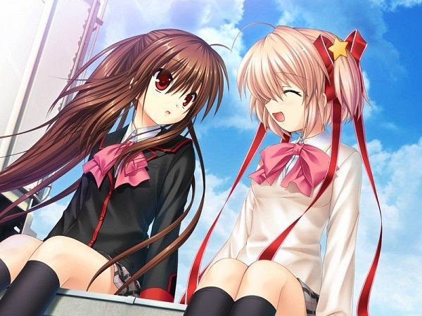 Создать мем: сугинами little busters, аниме, маленькие проказники рин