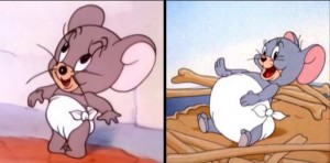 Create meme: Tom and Jerry, gray mouse from Tom and Jerry