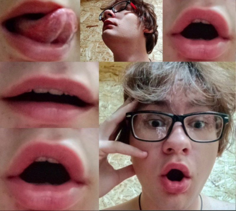 Create meme: made lips, cute boys, natural lips