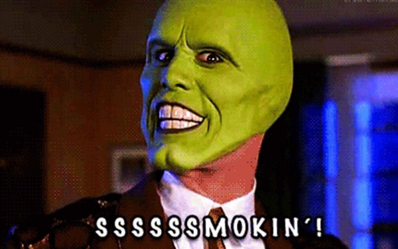 Создать мем: маска смешная, зеленая маска джим керри, the mask
