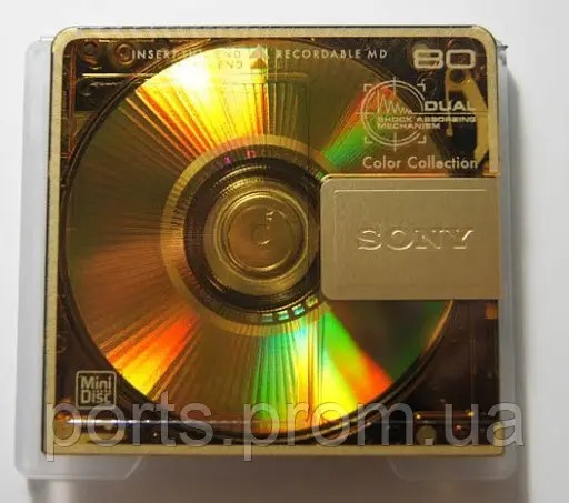 Create meme: sony prism minidisks, sony mini disc prism gold 80, sony MD 80 premium mini disc