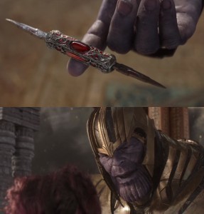 Create meme: knife Thanos a perfect balance, Thanos a perfect balance, a perfect balance of Thanos meme