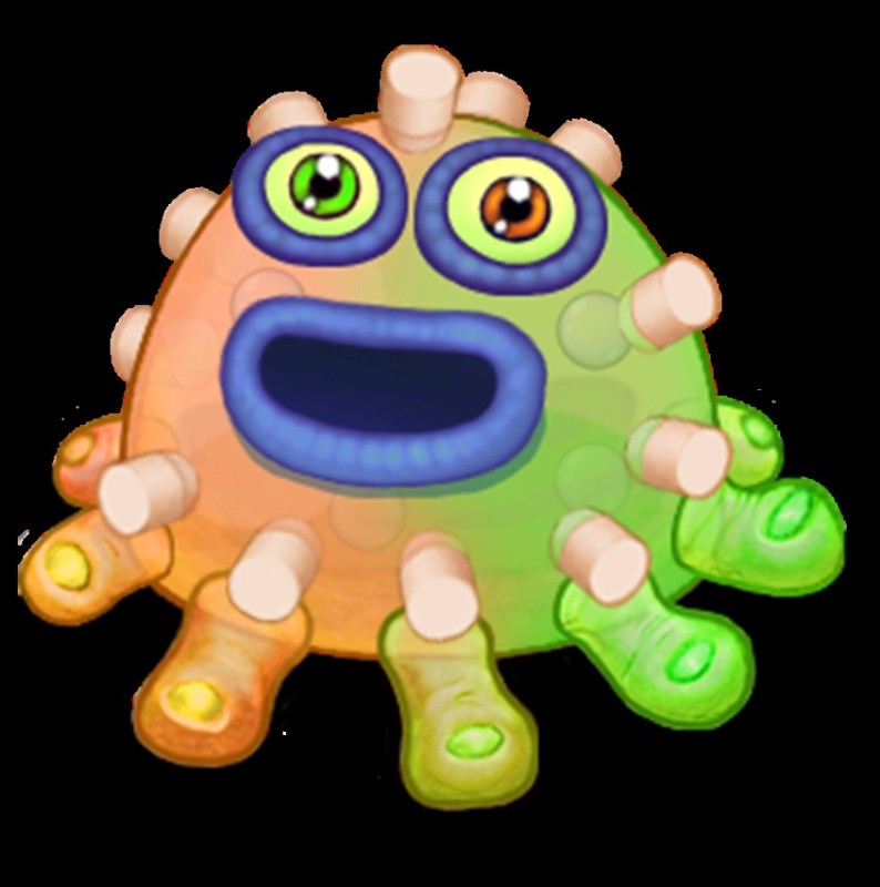 Create meme: a rare palesator of my singing monsters, Palesator in My Singing Monsters, a rare palesator