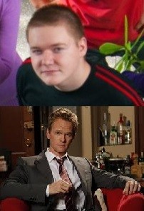 Создать мем: барни стинсон с мамой, barney stinson wink, барни стинсон найс