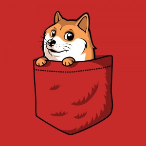 Создать мем: карманный doge, стикер doge png, doge pixel