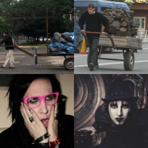 Create meme: Marilyn Manson