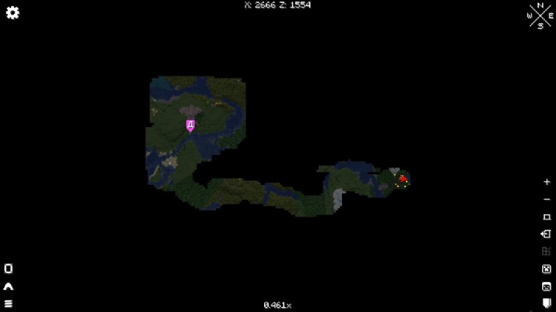 Create meme: ultima online map, card , world map 