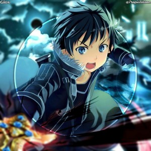 Create meme: anime, kirito from the anime, Sao kirito art