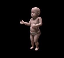 Create meme: gifs baby dancing, GIF babies dancing, animation baby dancing