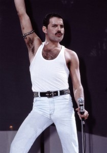 Create meme: Freddie mercury hand up, Freddie mercury