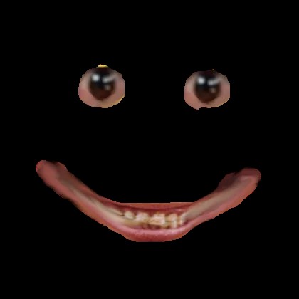 Create meme: darkness, geometry dash , creepy smile 