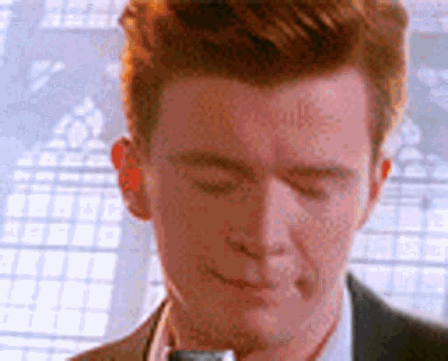 Create meme: rickrolling, never gonna give you up, Rick astley