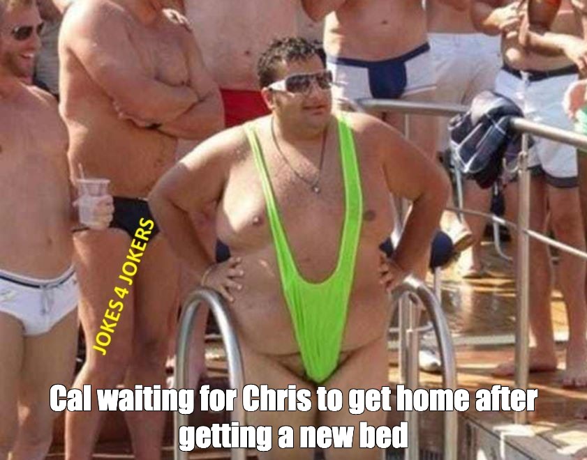 Fat guy cheap bathing suit