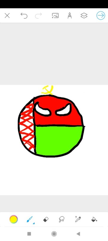 Создать мем: polandball, беларусь кантриболз арт, кантриболз беларусь