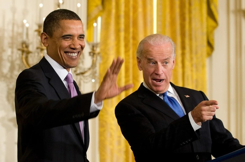 Create meme: Joe Biden , Barack Obama , Hunter biden
