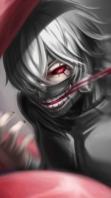 Create meme: anime Tokyo ghoul, kaneki ken , the Kaneko 