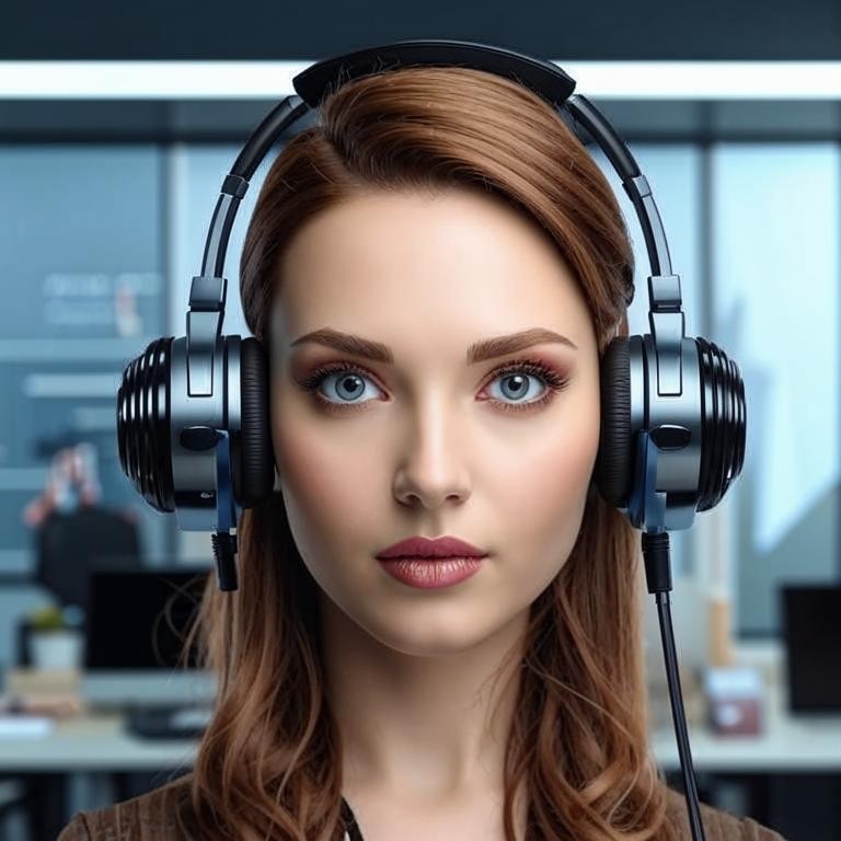 Create meme: girl , operator call center, Beautiful cameraman girl