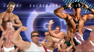 Create meme: gachi muchi, hachimaki stretching, hachimaki Remix