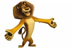 Create meme: Madagascar lion, Alex the lion Madagascar, Alex the lion from Madagascar