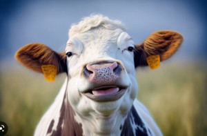 Create meme: beautiful cow, cow, muzzle cow