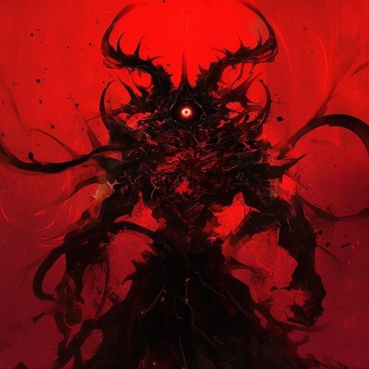 Create meme: the demon , The dark demon, Diablo the demon