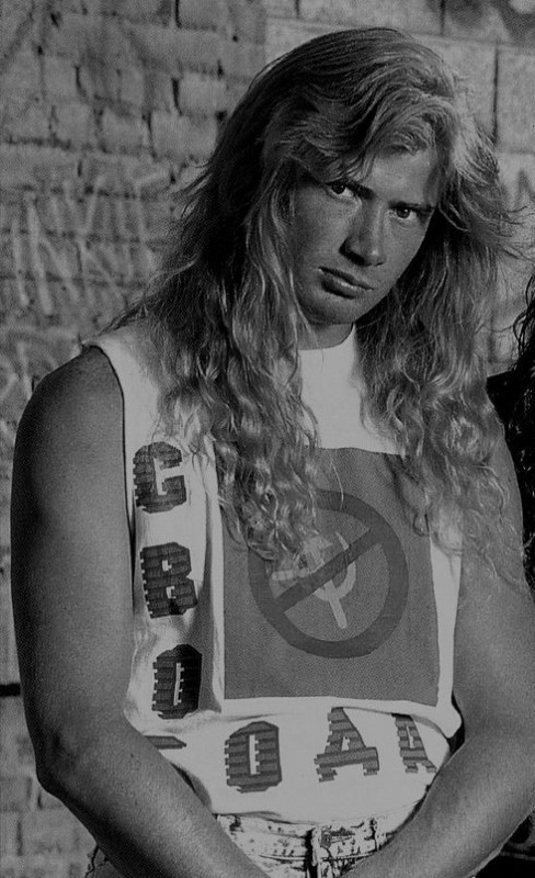 Create meme: dave mustaine , Mustaine Dave, Dave Mustaine as a young man