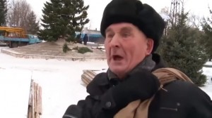 Create meme: grandfather from Biysk without salt, the grandfather and the Christmas tree meme, Male