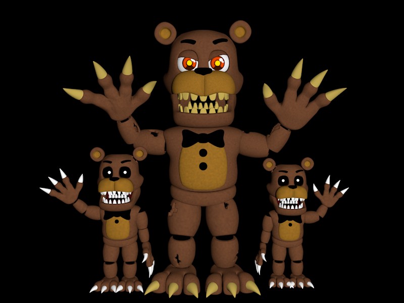 Create meme: five nights at freddy's, freddy , fnaf rockstar freddy