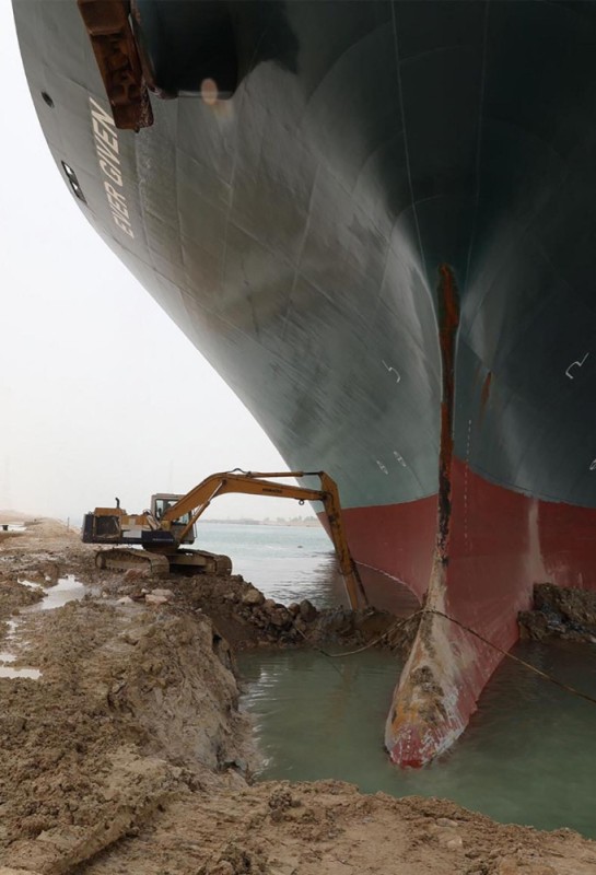 Create meme: the cargo ship blocked the Suez Canal, The ship ran aground in the Suez Canal, The Suez Canal