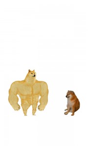 Создать мем: strong doge, cheems doge meme шаблон, cheems doge meme original