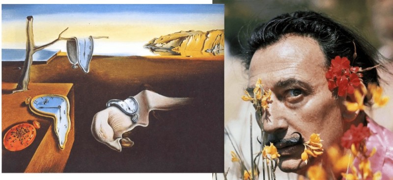 Create meme: Salvador Dali's persistence of memory, Salvador Dali The permanence of memory 1931, painting the clock of Salvador Dali