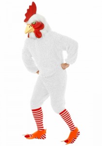 Create meme: the chicken suit