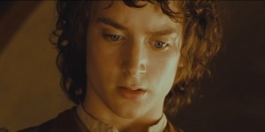 Create meme: like elven, Frodo looks like a elf, the Lord of the rings
