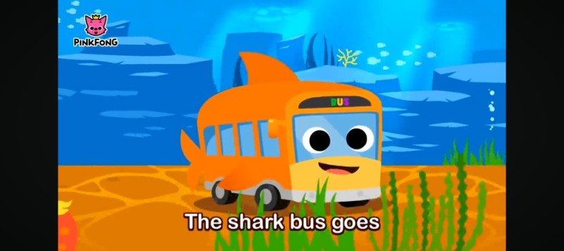 Создать мем: игра, shark bus baby shark effects 2021, pinkfong baby shark