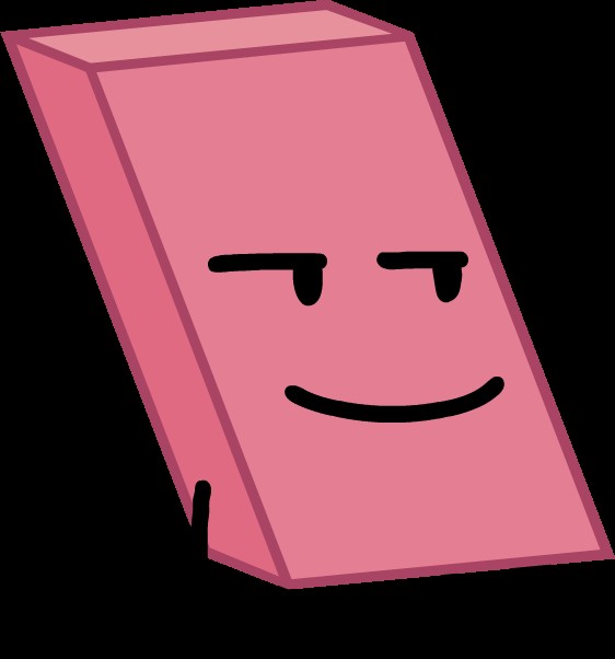 Создать мем: bfdi barf bag, bfdi, bfdi eraser