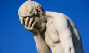 Create meme: facepalm, stupidity, The future of us.