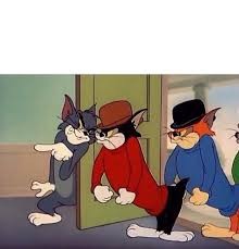 Create meme: tom and jerry, love and affection meme, friends meme