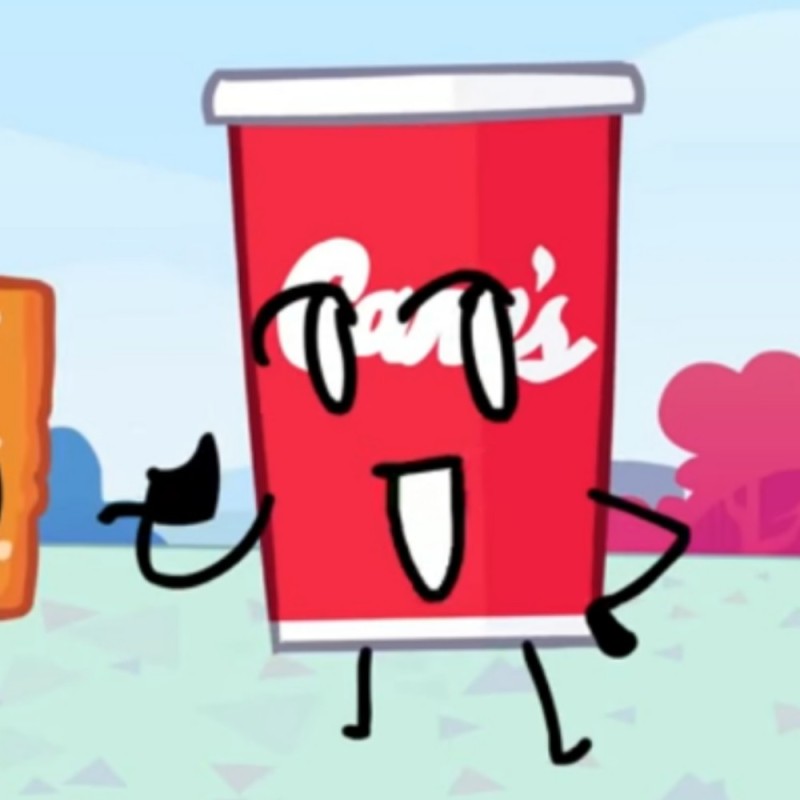 Создать мем: inanimate insanity orange juice, bfdi tpot, bfdi