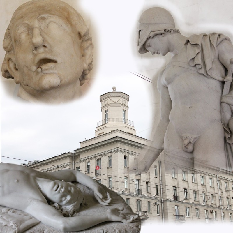 Create meme: Achilles sculpture Hermitage, Statue of David Peter, sculpture of David in the Pushkin Museum