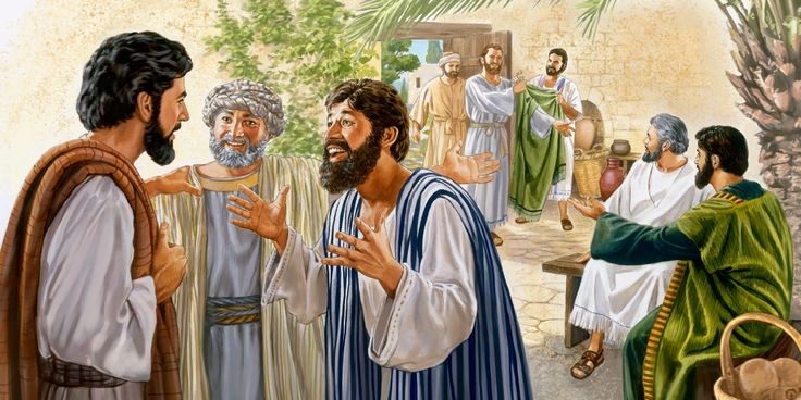 Create meme: Peter is a disciple of Jesus Christ, disciples of Jesus Christ, The Biblical stories of the miracles of Jesus Christ