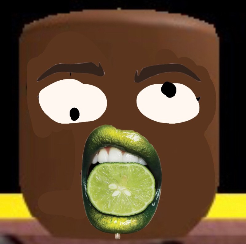 Create meme: lips with lime, people , lips with fruit